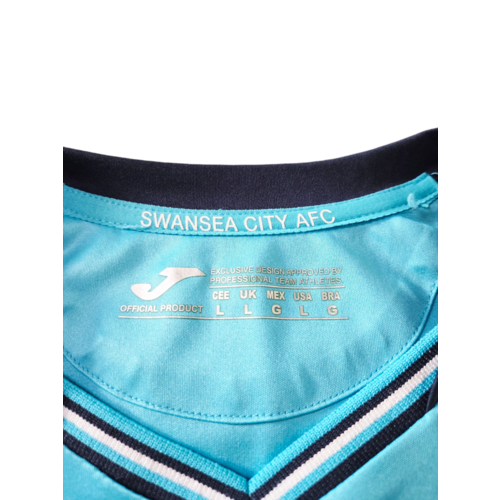 Joma Origineel retro vintage voetbalshirt Swansea City 2016/17