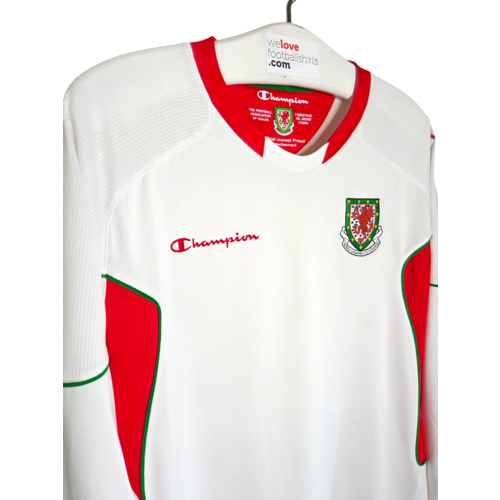 Champion Origineel retro vintage voetbalshirt Wales 2008