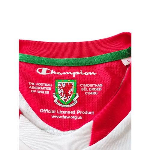 Champion Origineel retro vintage voetbalshirt Wales 2008