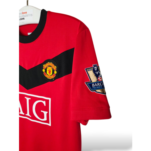 Nike Origineel Nike Matchworn voetbalshirt Manchester United 2009/10