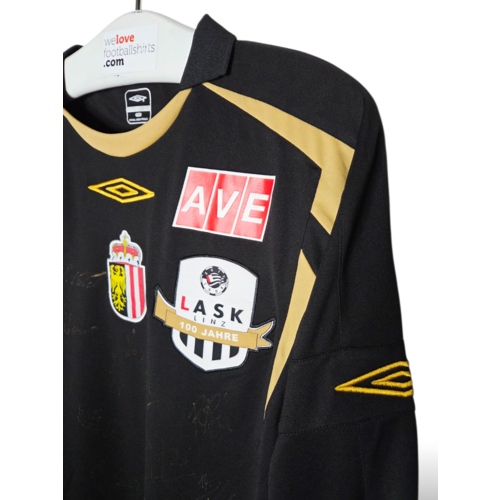 Umbro Original Umbro signed anniversary football shirt LASK Linz 2008/09