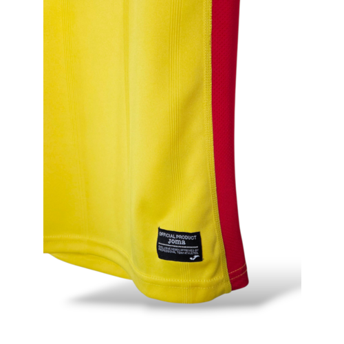 Joma Originelles Retro-Vintage-Fußballtrikot Rumänien EURO 2016