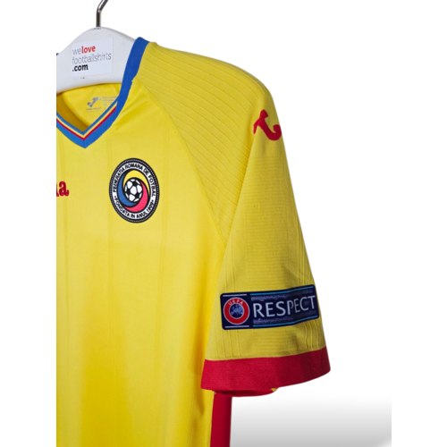 Joma Originelles Retro-Vintage-Fußballtrikot Rumänien EURO 2016