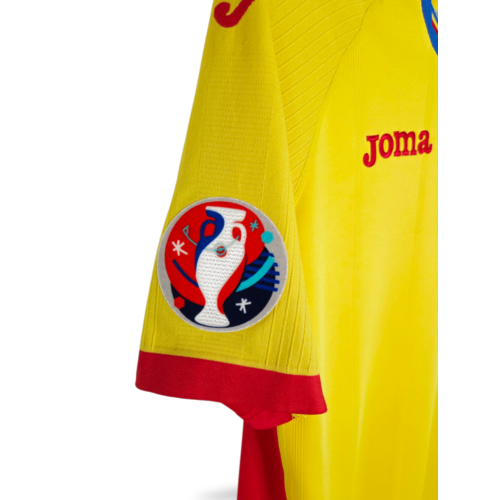 Joma Originelles Retro-Vintage-Fußballtrikot Rumänien EURO 2016