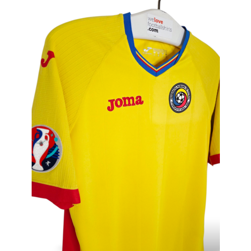 Joma Originelles Retro-Vintage-Fußballtrikot Rumänien EURO 2016