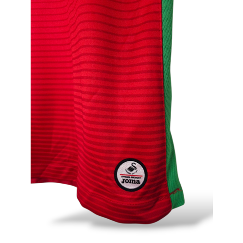 Joma Origineel retro vintage voetbalshirt Swansea City 2017/18