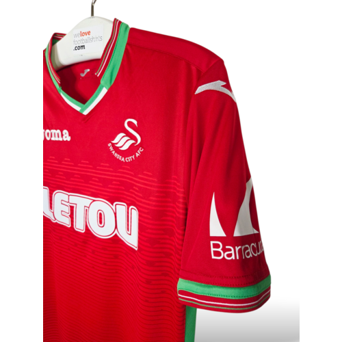 Joma Origineel retro vintage voetbalshirt Swansea City 2017/18