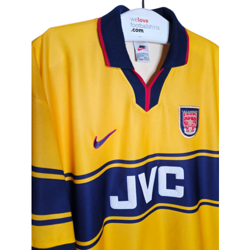 Nike Originelles Retro-Vintage-Fußballtrikot Arsenal 1997/99