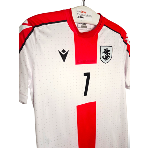 Macron Origineel retro vintage voetbalshirt Georgië 2022/23