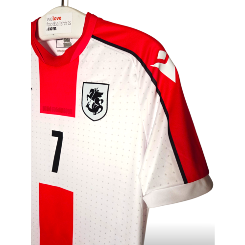 Macron Origineel retro vintage voetbalshirt Georgië 2022/23
