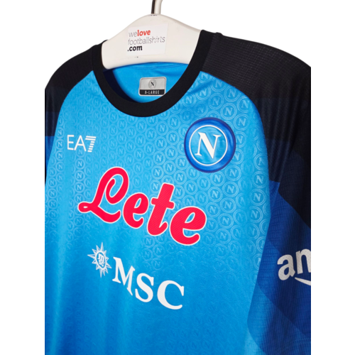 EA7 Original EA7 Fußballtrikot SSC Neapel 2022/23 EA7 Original EA7 Fußballtrikot SSC Neapel 2022/23