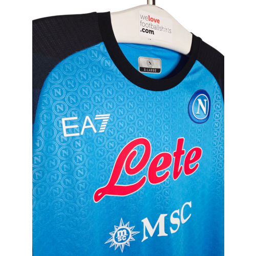 EA7 Original EA7 Fußballtrikot SSC Neapel 2022/23 EA7 Original EA7 Fußballtrikot SSC Neapel 2022/23