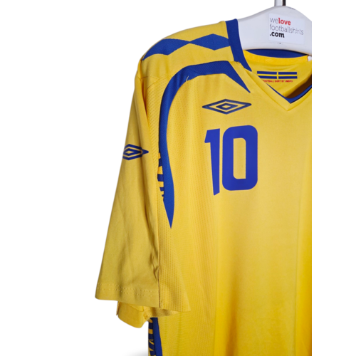 Umbro Original Retro-Vintage-Fußballtrikot Schweden EURO 2008 Umbro Original Retro-Vintage-Fußballtrikot Schweden EURO 2008