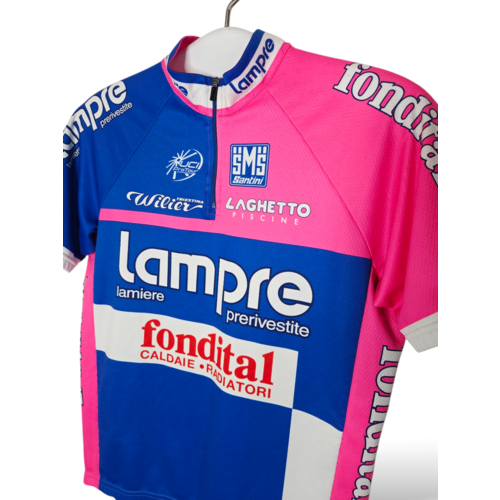 SMS Santini Origineel SMS Santini vintage wielershirt Lampre Fondital 2006 SMS Santini Origineel SMS Santini vintage wielershirt Lampre Fondital 2006