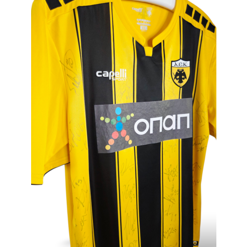 Capelli Sport Original Capelli Sport signed AEK Athens F.C. 2018/19 football shirt