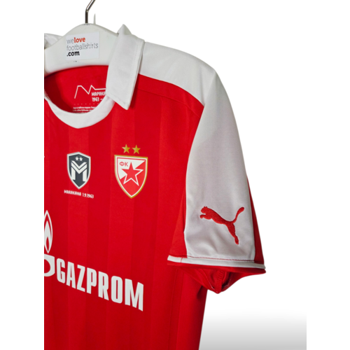 Puma Origineel retro vintage voetbalshirt Rode Ster Belgrado 2013/14 Puma Origineel retro vintage voetbalshirt Rode Ster Belgrado 2013/14