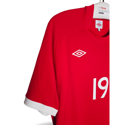 Umbro Origineel retro vintage voetbalshirt Engeland World Cup 2010