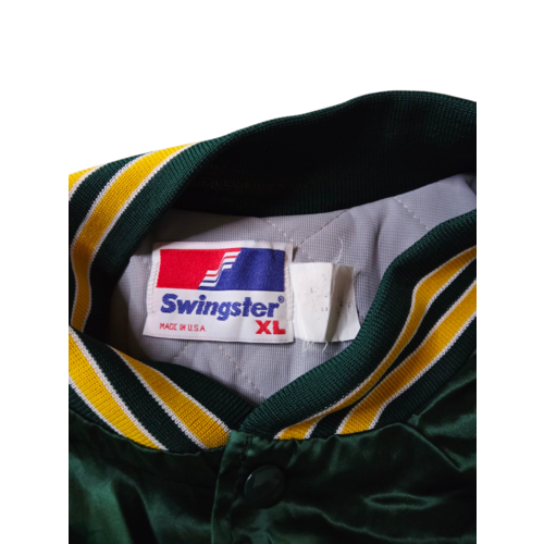 Swingster Origineel Swingster MLB Satin vintage Athletics bomberjacket 90s