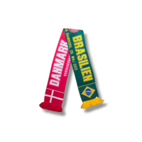 Football Scarf Denmark - Brazil