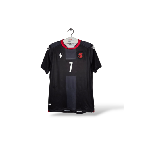 Macron Original Retro-Vintage-Fußballtrikot Georgien 2022/23