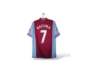 Maillot Domicile Aston Villa 2012/2013 Macron - Taille S (M) - Vine, Bleu, Jaune