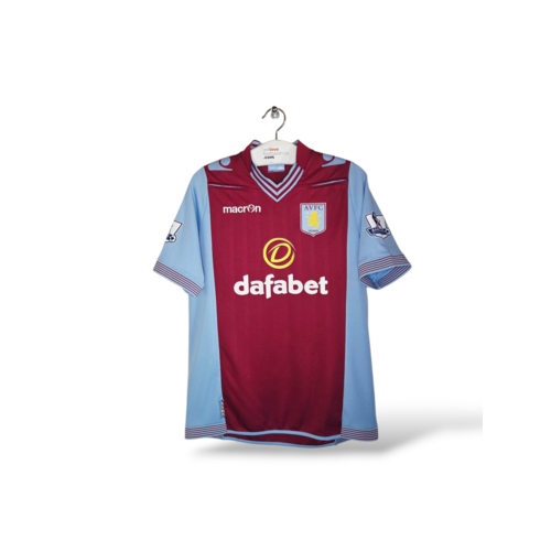 Macron Origineel Macron Match-Issue voetbalshirt Aston Villa 2013/14 Macron Origineel Macron Match-Issue voetbalshirt Aston Villa 2013/14