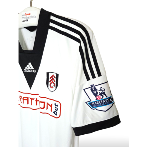 Adidas Original Adidas Matchworn and Signed Fulham 2013/14 Football Shirt Adidas Original Adidas Matchworn and Signed Fulham 2013/14 Football Shirt