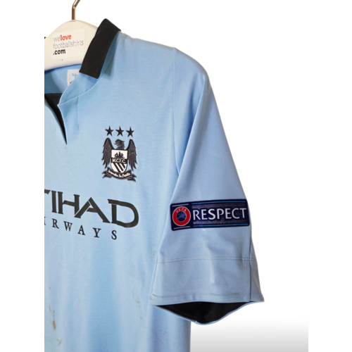 Umbro Origineel Umbro Matchworn CL voetbalshirt Manchester City 2012/13