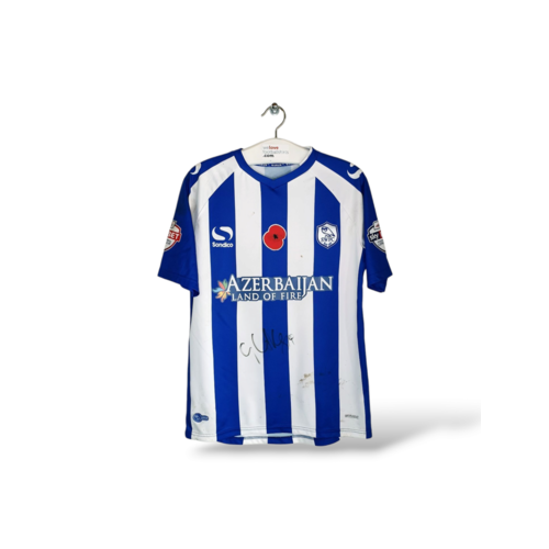 Sondico Sondico Matchworn en Gesigneerd voetbalshirt Sheffield Wednesday F.C. 2014/15