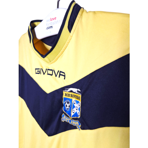 Givova Origineel retro vintage voetbalshirt Roe Rovers F.C. Givova Origineel retro vintage voetbalshirt Roe Rovers F.C.