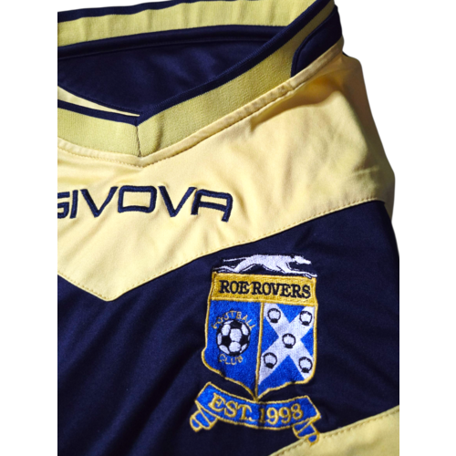 Givova Origineel retro vintage voetbalshirt Roe Rovers F.C. Givova Origineel retro vintage voetbalshirt Roe Rovers F.C.