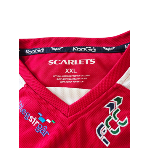 Kooga Original KooGa vintage rugby jersey Scarlets 2008/09 Kooga Original KooGa vintage rugby jersey Scarlets 2008/09