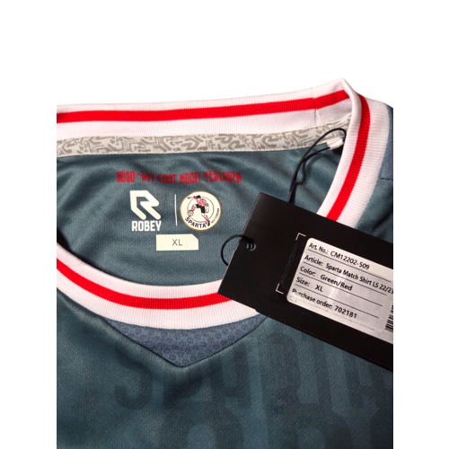 Robey Original retro vintage football shirt Sparta Rotterdam 2022/23