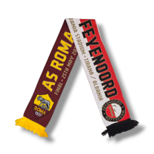 Football Scarf AS Roma - Feyenoord Rotterdam