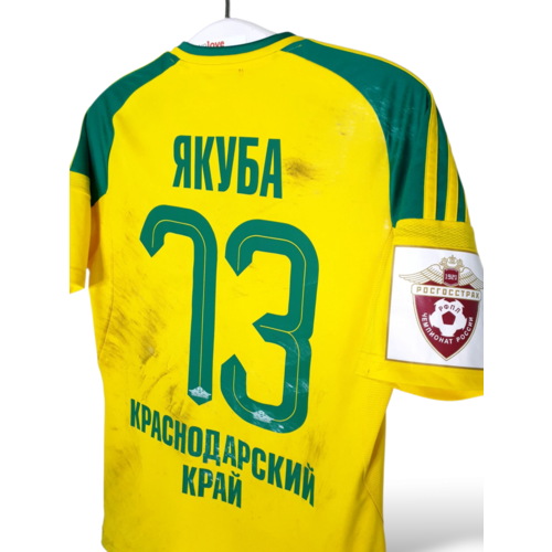 Adidas Original Adidas Matchworn Football Shirt FC Kuban Krasnodar 2015/16 Adidas Original Adidas Matchworn Football Shirt FC Kuban Krasnodar 2015/16