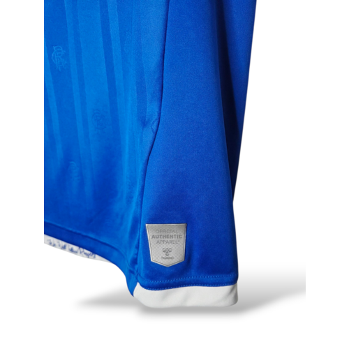 Hummel Originelles Retro-Vintage-Fußballtrikot Rangers FC 2019/20 Hummel Originelles Retro-Vintage-Fußballtrikot Rangers FC 2019/20