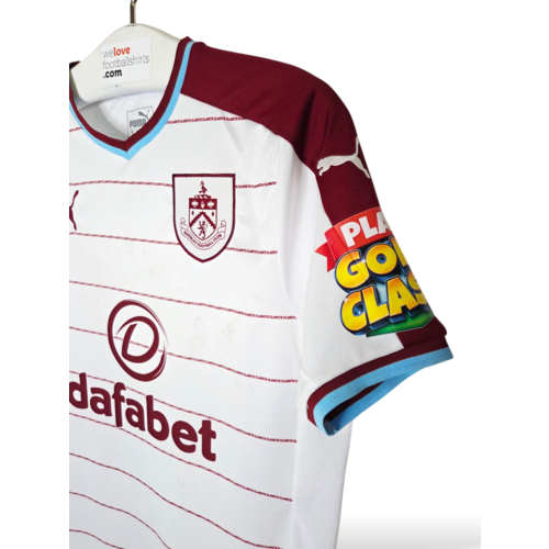 Puma Original Puma Matchworn FA Cup Football Shirt Burnley FC 2017/18