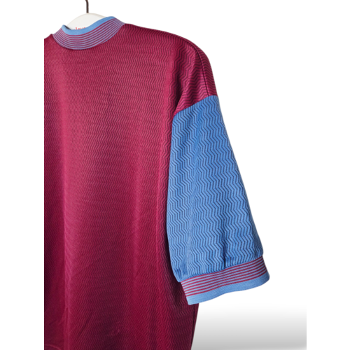 Reebok Originelles Retro-Vintage-Fußballtrikot Aston Villa 1997/98