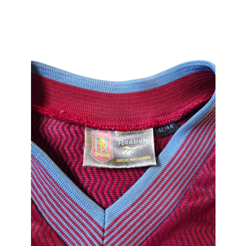 Reebok Originelles Retro-Vintage-Fußballtrikot Aston Villa 1997/98