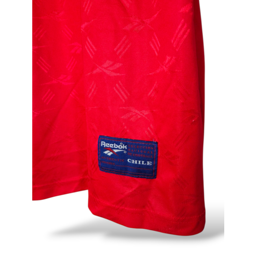 Reebok Originelles Retro-Vintage-Fußballtrikot Chili-Weltmeisterschaft 1998