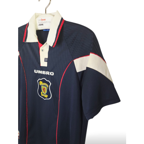 Umbro Original Retro-Vintage-Fußballtrikot Schottland 1996/98