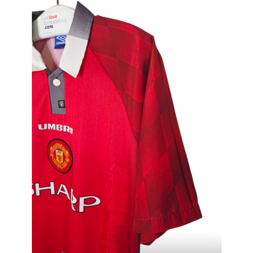 Umbro Origineel retro vintage voetbalshirt Manchester United 1996/98
