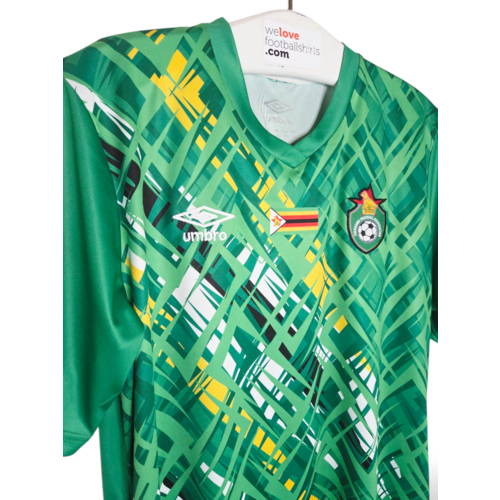 Umbro Origineel retro vintage voetbalshirt Zimbabwe 2021/22