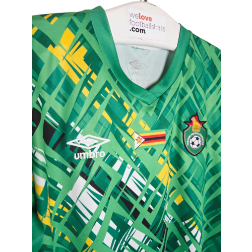 Umbro Origineel retro vintage voetbalshirt Zimbabwe 2021/22