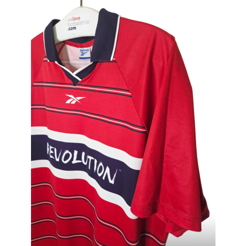 Reebok Origineel retro vintage voetbalshirt New England Revolution 1999