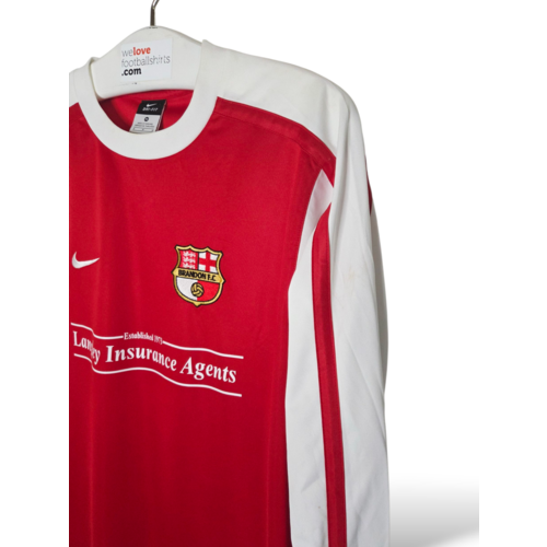 Nike Origineel retro vintage voetbalshirt Brandon FC
