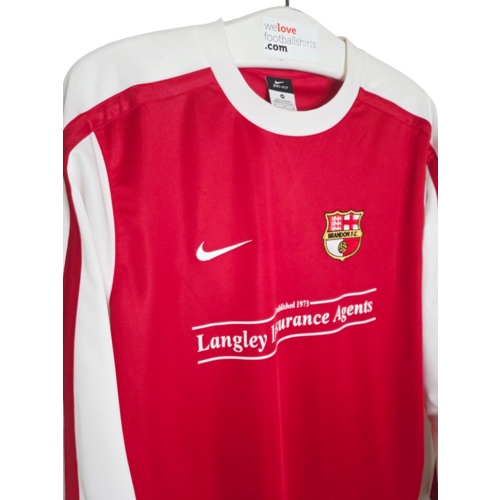 Nike Origineel retro vintage voetbalshirt Brandon FC