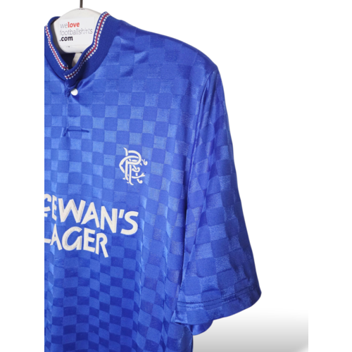 Umbro Original retro vintage football shirt Rangers FC 1987/90