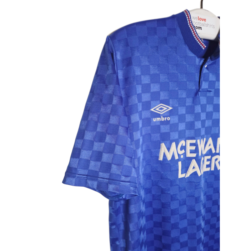 Umbro Original retro vintage football shirt Rangers FC 1987/90