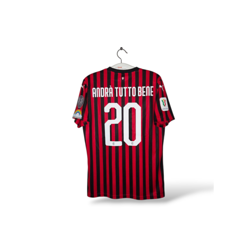 Puma Originelles Retro-Vintage-Fußballtrikot AC Mailand 2019/20